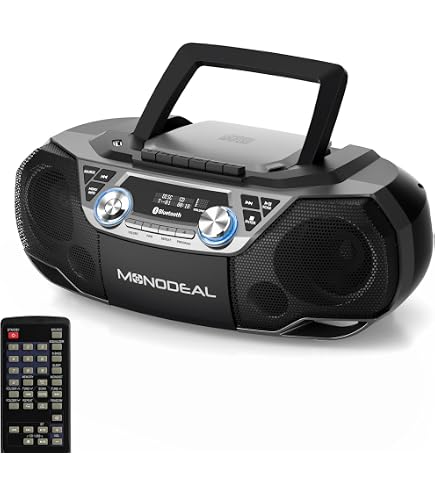 Amazon.com: Panasonic RX-D55GC-K Boombox - High Power Portable